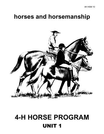 HORSE & Horsemanship - Lake County Extension - University of ...