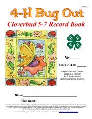 Cloverbud 5-7 Record Book