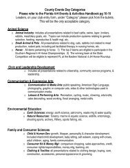 County Events Day Categories Please refer to the Florida 4-H ...