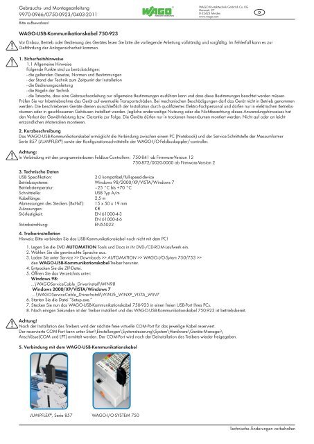 Wago Kontakttechnik Gmbh & Co. Kg Port Devices Driver Download