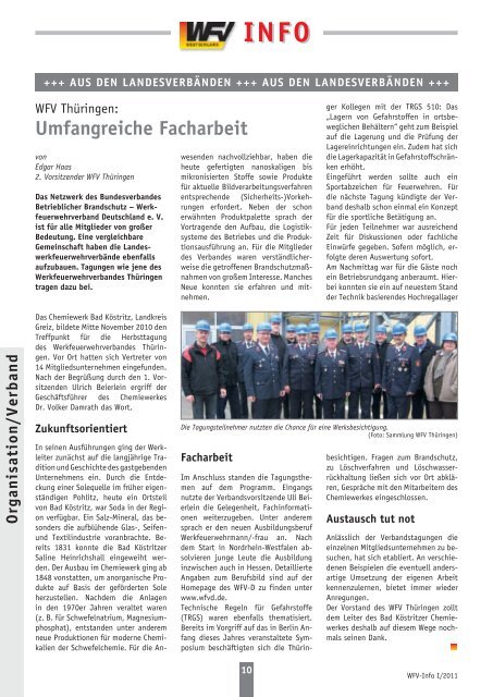 Info - Werkfeuerwehrverband Deutschland eV