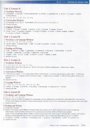 World Link 3 Workbook Answer Key - Seven Idiomas