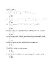 Lesson 1 Quiz 1