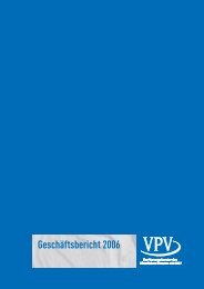 Geschäftsbericht 2006 - VPV Versicherungen