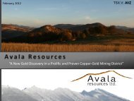 Korkan - Avala Resources Ltd.