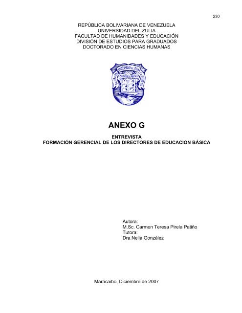 república bolivariana de venezuela universidad del zulia ... - inicio