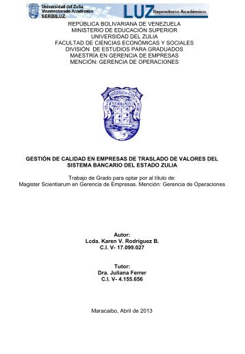 REPÚBLICA BOLIVARIANA DE VENEZUELA MINISTERIO ... - inicio