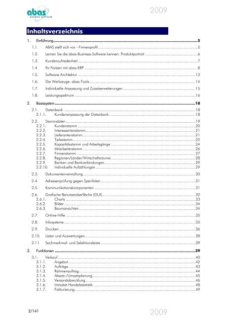 1.2. Lernen Sie die abas-Business- Software ... - ABAS Software AG