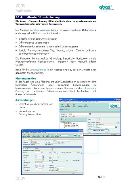 1.2. Lernen Sie die abas-Business- Software ... - ABAS Software AG