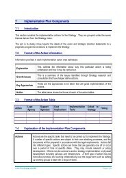 7 Implementation Plan Components