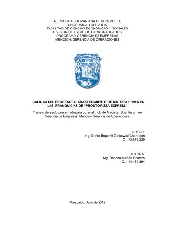 república bolivariana de venezuela universidad del zulia ... - inicio