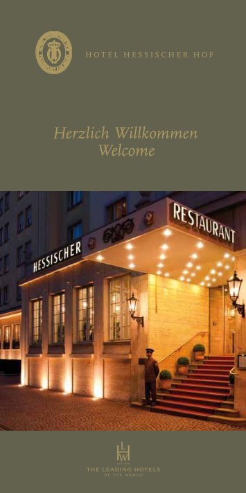 Herzlich Willkommen Welcome - Hotel Hessischer Hof