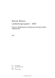 Dansk Beton Letbetongruppen - BIH