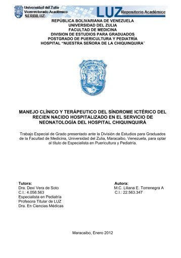 MANEJO CLÍNICO Y TERÁPEUTICO DEL SÍNDROME ... - inicio