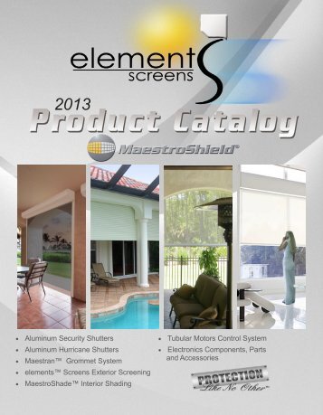 elements Catalog - Maestroshield
