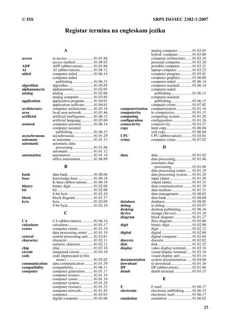 SRPS ISO/IEC 2382-1