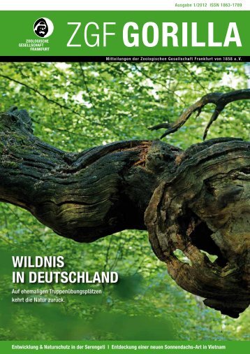 WildNiS iN dEutSchlANd - Zoologische Gesellschaft Frankfurt
