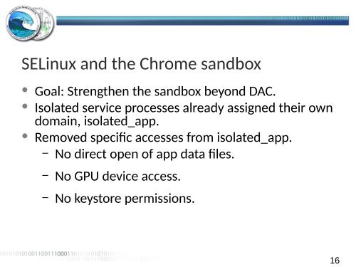 SELinux in Android Lollipop and M