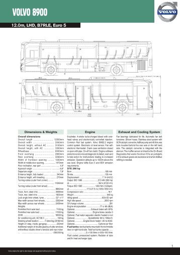 VOLVO 8900