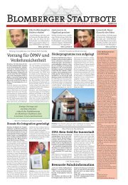 Jahreshauptversammlung des SPD – Ortsvereins Blomberg