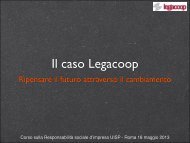 Il caso Legacoop