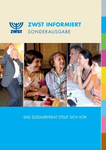 zwst informiert - Zentralwohlfahrtsstelle der Juden in Deutschland eV
