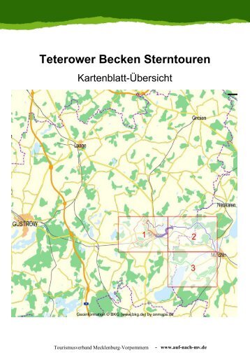 Teterower Becken Sterntouren - Tourismusverband Mecklenburg ...