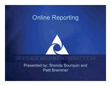 Online Reporting