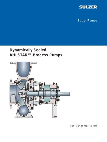 Dynamically Sealed AHLSTARâ¢ Process Pumps brochure pdf