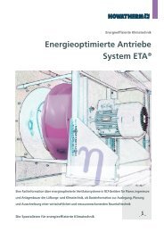 Energieoptimierte Antriebe System ETA® - HOWATHERM