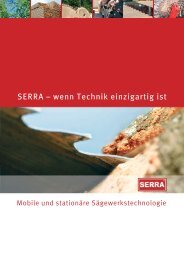 SERRA – wenn Technik einzigartig ist