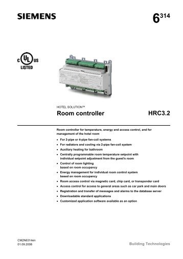 HRC3.2 Room controller
