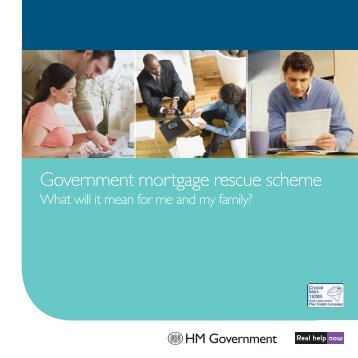 Government mortgage rescue scheme