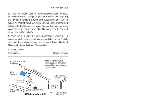 Samstag,10. Dez. 2011 16.00-21.00 Sonntag,11. Dez ... - Werkstatt7