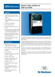 Remote meter reading via GSM and GPRS - m2mapps