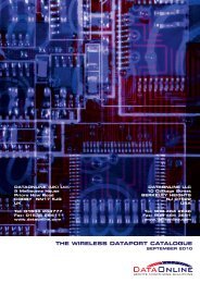 THE WIRELESS DATAPORT CATALOGUE