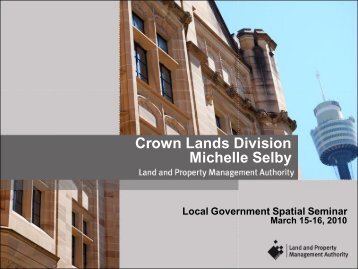 Crown Lands Division Michelle Selby