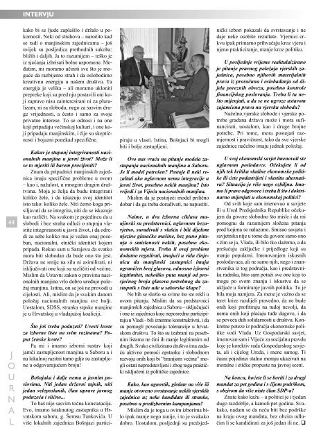 Journal 120-121 - VijeÄe boÅ¡njaÄke nacionalne manjine Grada ...