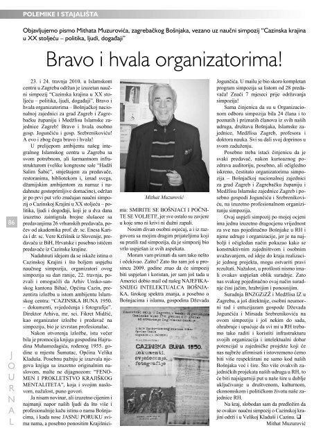 Journal 120-121 - VijeÄe boÅ¡njaÄke nacionalne manjine Grada ...