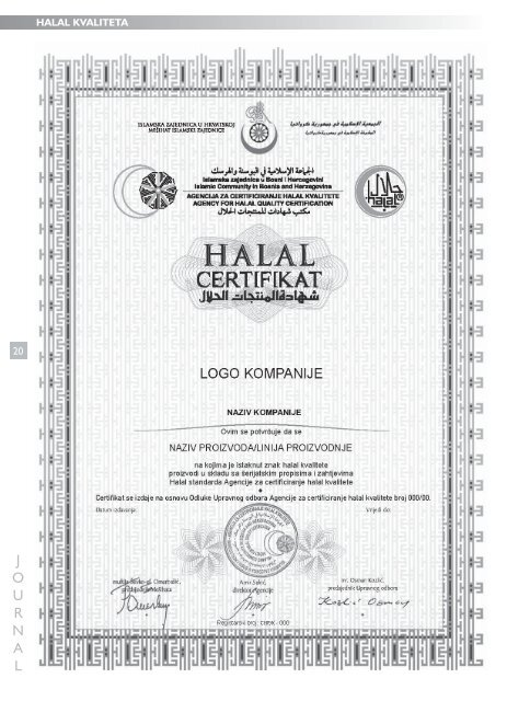 HALAL KVALITETA