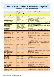 FISITA 2008 – World Automotive Congress