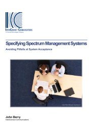 Specifying Spectrum Management Systems