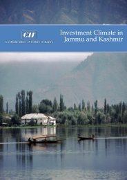 Investment Climate in Jammu and Kashmir