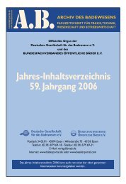 Jahres-Inhaltsverzeichnis 59. Jahrgang 2006 - Deutschen ...