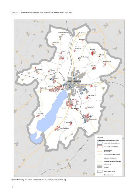 Rahmenplan Stadt-Umland-Raum Neubrandenburg