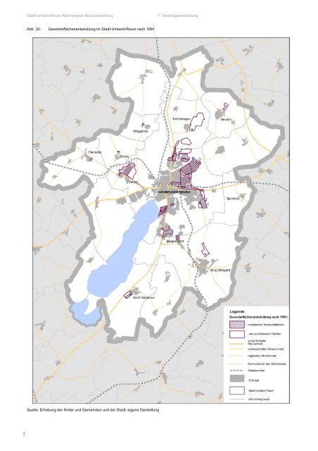 Rahmenplan Stadt-Umland-Raum Neubrandenburg