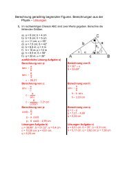 Berechnungen im rechtwinkligen Dreieck