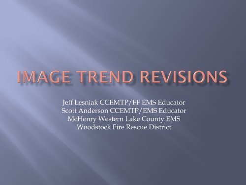 New! Image Trend Software