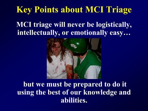 Military vs Civilian Triage