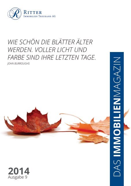 Das Immobilienmagazin - Ausgabe 9.2014